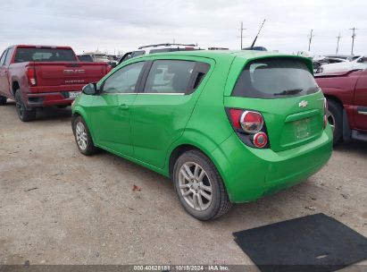 Lot #3053064721 2014 CHEVROLET SONIC LT AUTO