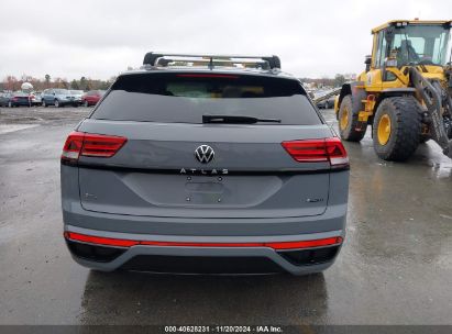 Lot #2992823297 2023 VOLKSWAGEN ATLAS CROSS SPORT 2.0T SEL R-LINE BLACK