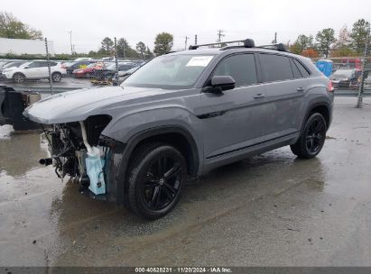 Lot #2992823297 2023 VOLKSWAGEN ATLAS CROSS SPORT 2.0T SEL R-LINE BLACK