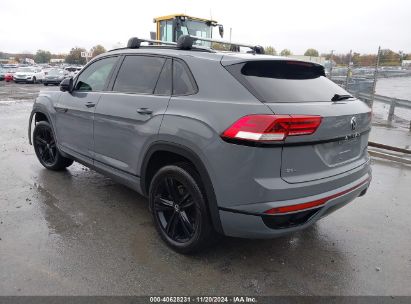 Lot #2992823297 2023 VOLKSWAGEN ATLAS CROSS SPORT 2.0T SEL R-LINE BLACK