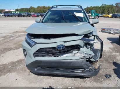 Lot #3056070622 2022 TOYOTA RAV4 HYBRID XLE PREMIUM