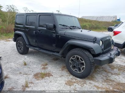 Lot #2992823298 2014 JEEP WRANGLER UNLIMITED SAHARA