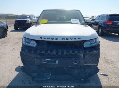 Lot #3053064702 2015 LAND ROVER RANGE ROVER SPORT 3.0L V6 SUPERCHARGED HSE