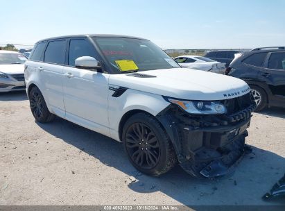 Lot #3053064702 2015 LAND ROVER RANGE ROVER SPORT 3.0L V6 SUPERCHARGED HSE