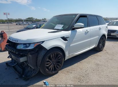 Lot #3053064702 2015 LAND ROVER RANGE ROVER SPORT 3.0L V6 SUPERCHARGED HSE