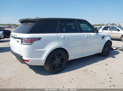 Lot #3053064702 2015 LAND ROVER RANGE ROVER SPORT 3.0L V6 SUPERCHARGED HSE