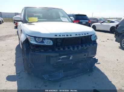 Lot #3053064702 2015 LAND ROVER RANGE ROVER SPORT 3.0L V6 SUPERCHARGED HSE