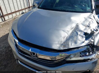 Lot #3035086177 2017 HONDA ACCORD EX-L V6