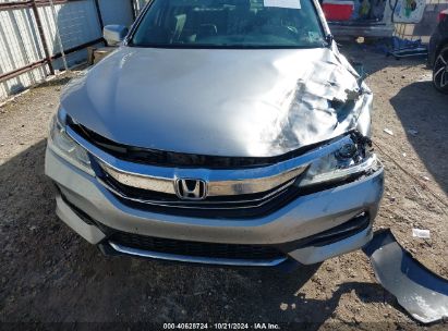 Lot #3035086177 2017 HONDA ACCORD EX-L V6