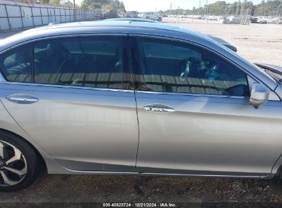 Lot #3035086177 2017 HONDA ACCORD EX-L V6