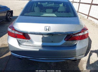 Lot #3035086177 2017 HONDA ACCORD EX-L V6