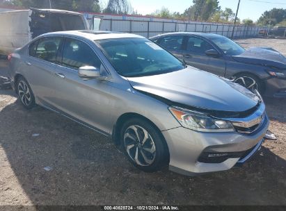 Lot #3035086177 2017 HONDA ACCORD EX-L V6