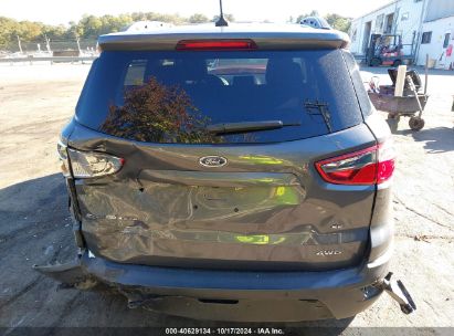 Lot #3007842074 2020 FORD ECOSPORT SE