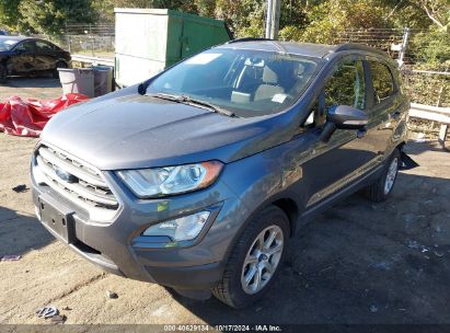 Lot #3007842074 2020 FORD ECOSPORT SE