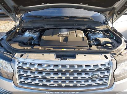 Lot #2995298453 2015 LAND ROVER RANGE ROVER 3.0L V6 SUPERCHARGED HSE