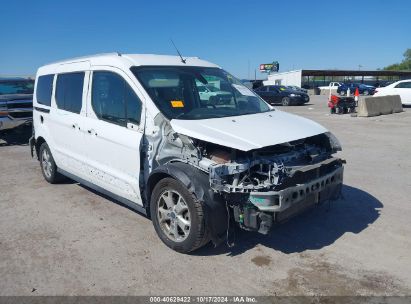 Lot #3021955488 2017 FORD TRANSIT CONNECT WAGON XLT