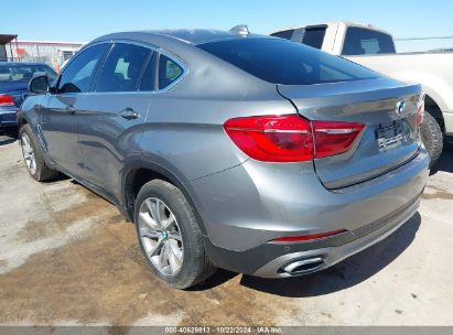 Lot #3035089552 2015 BMW X6 XDRIVE50I