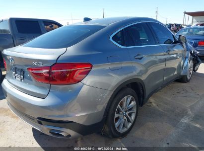 Lot #3035089552 2015 BMW X6 XDRIVE50I