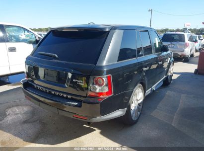 Lot #2992829834 2010 LAND ROVER RANGE ROVER SPORT HSE