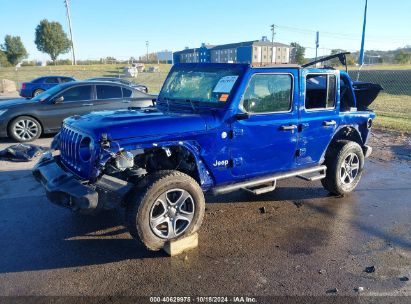 Lot #3051092413 2018 JEEP WRANGLER UNLIMITED SPORT S 4X4