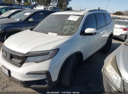 Lot #2995301024 2021 HONDA PILOT AWD BLACK EDITION