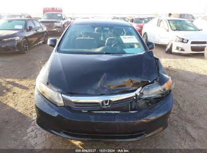 Lot #3056070613 2012 HONDA CIVIC SDN LX