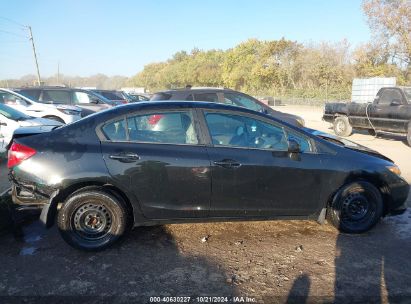 Lot #3056070613 2012 HONDA CIVIC SDN LX