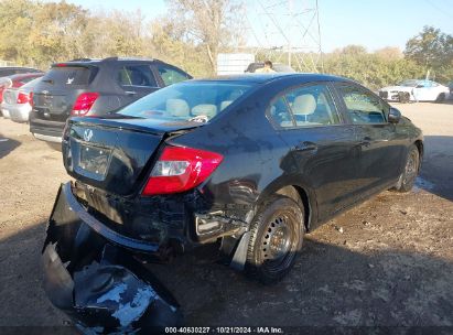 Lot #3056070613 2012 HONDA CIVIC SDN LX