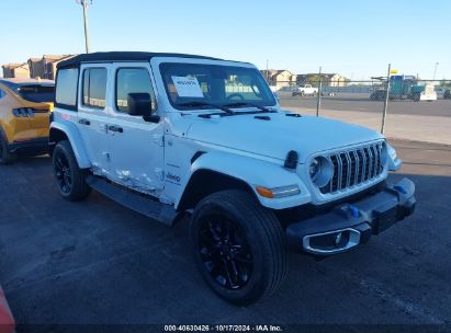 Lot #2992833753 2024 JEEP WRANGLER 4XE SAHARA 4XE