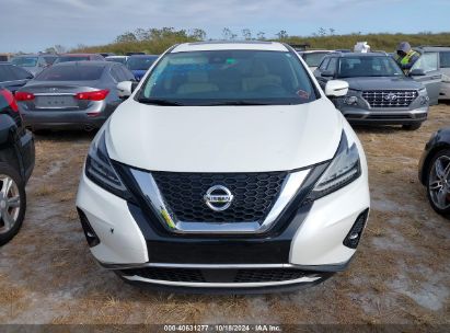 Lot #2992823265 2022 NISSAN MURANO SL FWD