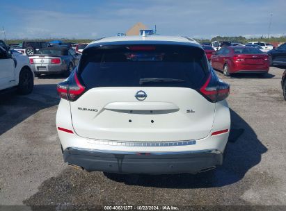 Lot #2992823265 2022 NISSAN MURANO SL FWD