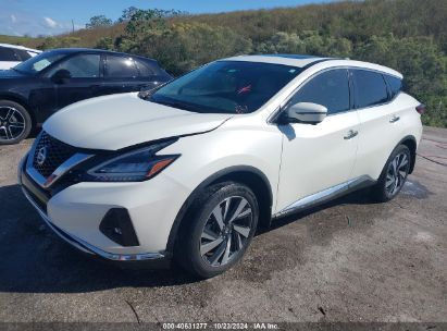 Lot #2992823265 2022 NISSAN MURANO SL FWD