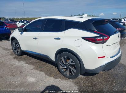 Lot #2992823265 2022 NISSAN MURANO SL FWD