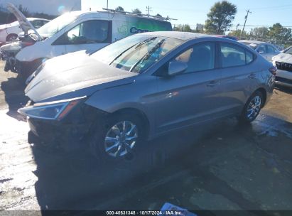 Lot #2992823260 2020 HYUNDAI ELANTRA SE