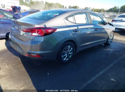 Lot #2992823260 2020 HYUNDAI ELANTRA SE