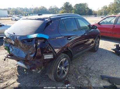 Lot #2992823250 2020 BUICK ENCORE GX FWD SELECT