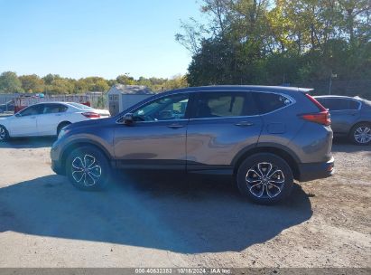 Lot #2992817013 2021 HONDA CR-V AWD EX-L