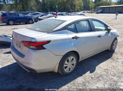 Lot #2992817010 2020 NISSAN VERSA S XTRONIC CVT