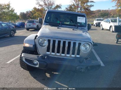 Lot #2992823245 2020 JEEP WRANGLER UNLIMITED SAHARA 4X4