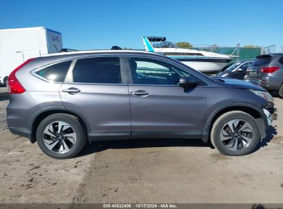 Lot #2995298399 2016 HONDA CR-V TOURING