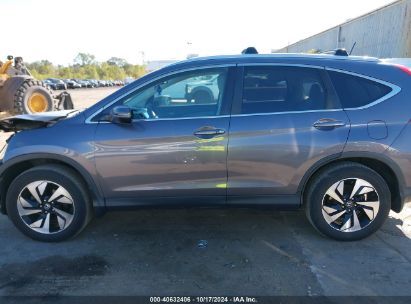 Lot #2995298399 2016 HONDA CR-V TOURING