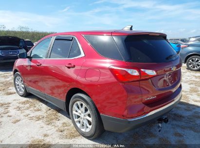 Lot #2992823244 2021 CHEVROLET EQUINOX FWD LT