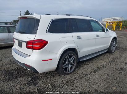 Lot #3051089125 2017 MERCEDES-BENZ GLS 550 4MATIC