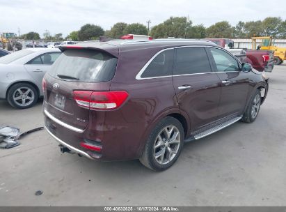 Lot #3046369423 2017 KIA SORENTO 3.3L SX