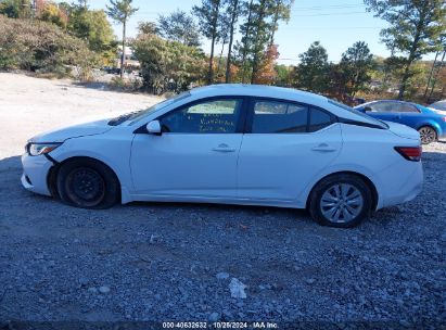 Lot #3052076610 2022 NISSAN SENTRA S XTRONIC CVT