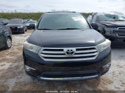 Lot #3052076603 2012 TOYOTA HIGHLANDER LIMITED V6