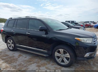 Lot #3052076603 2012 TOYOTA HIGHLANDER LIMITED V6