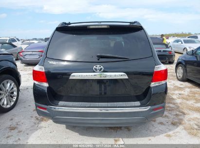 Lot #3052076603 2012 TOYOTA HIGHLANDER LIMITED V6