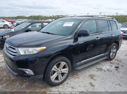 Lot #3052076603 2012 TOYOTA HIGHLANDER LIMITED V6