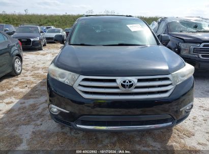 Lot #3052076603 2012 TOYOTA HIGHLANDER LIMITED V6